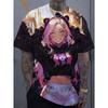 Men's T-shirt Cartoon Sexy Girl graphic T shirts Summer Fashion Casual streetwear 3D