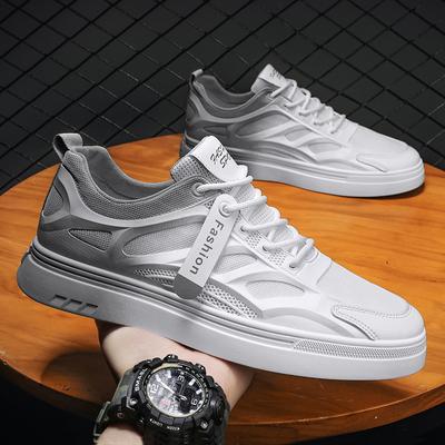 New Men's Shoes Summer Breathable Thin Mesh Autumn Casual Little White Board Shoes Net Shoes Versatile Sports Trendy Shoes