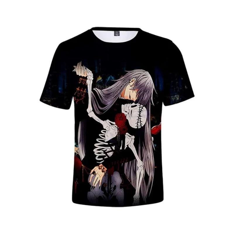 3D Print T-shirts Anime Manga Dandadan Men Women Round Neck Short Sleeve T Shirt Fashion Harajuku Kid Top Oversized Man Clothing