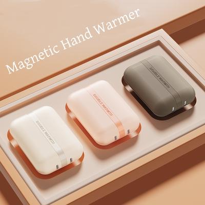 [2025 New Detachable Magnetic Hand Warmer] 2 In 1 Magnetic Rechargeable Hand Warmers, Mini Electric Handwarmers 2 Pack