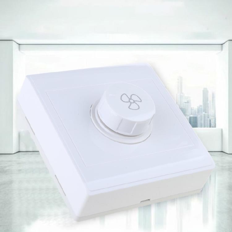 Ceiling Fan Surfaces Mount Speed Controller Stepless Adjustment Household Fan Control Panel 86 Type Fan Speed Regulator