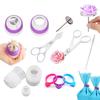 Set de ustensile pentru patiserie rusească cu Pensulă și Foarfecă din Silicon