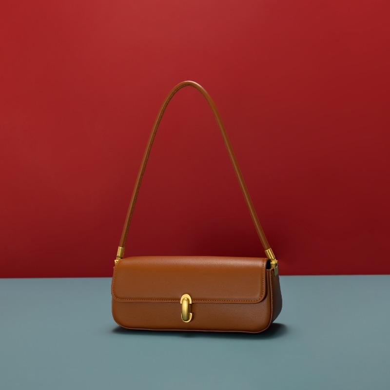 

Корейская версия минималистской женской сумки на одно плечо, новая универсальная сумка подмышкой, нишевая высококачественная сумка-палка