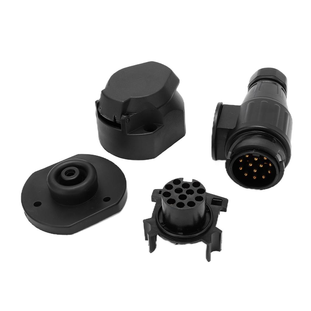 12V 13 Pin Trailer Adapter Universal Trailer Plug Connector for Trailers Accessories