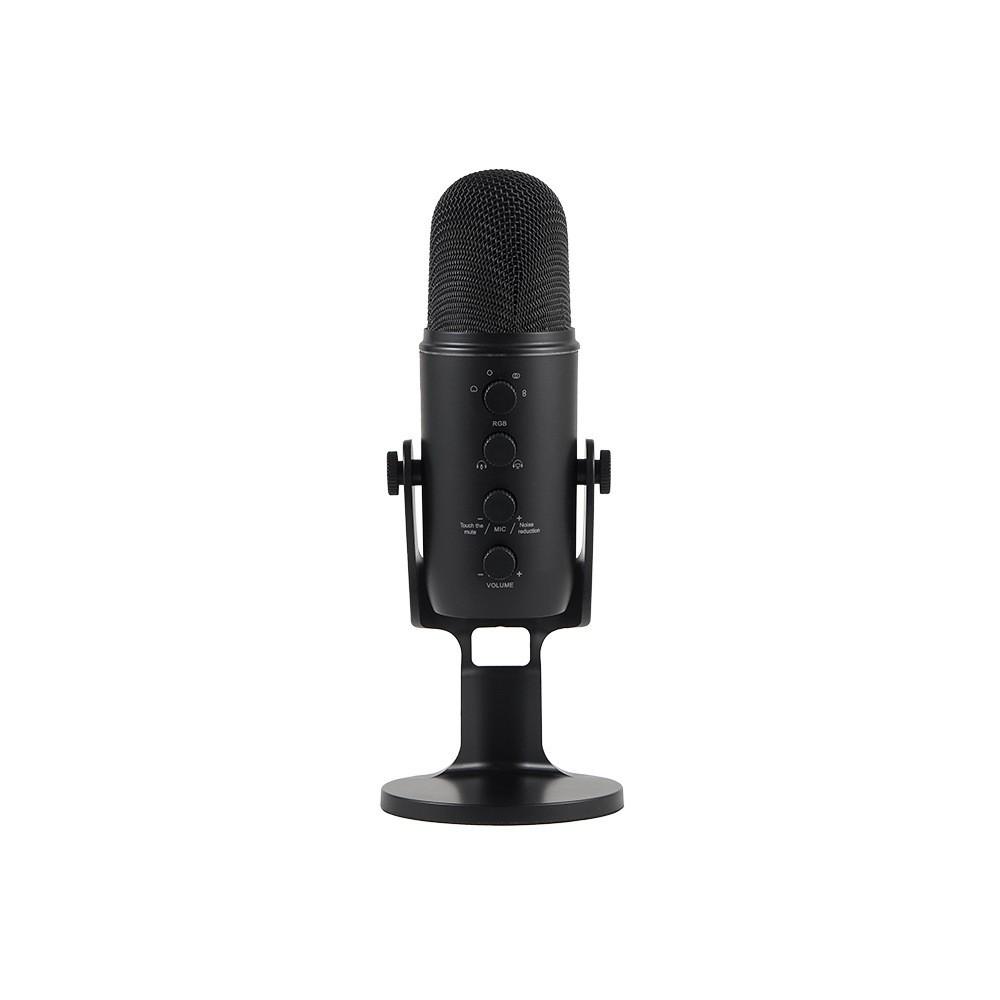 USB Condenser Microphone for Streaming, Gaming, and Video Conferencing – Noise Reduction, Desktop Compatible