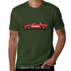 Red With White Side Stripes Fiat X19 Car Cotton Tshirt Unisex T Shirt Oversized Tshirt Fitness Tees Funny MensClothing