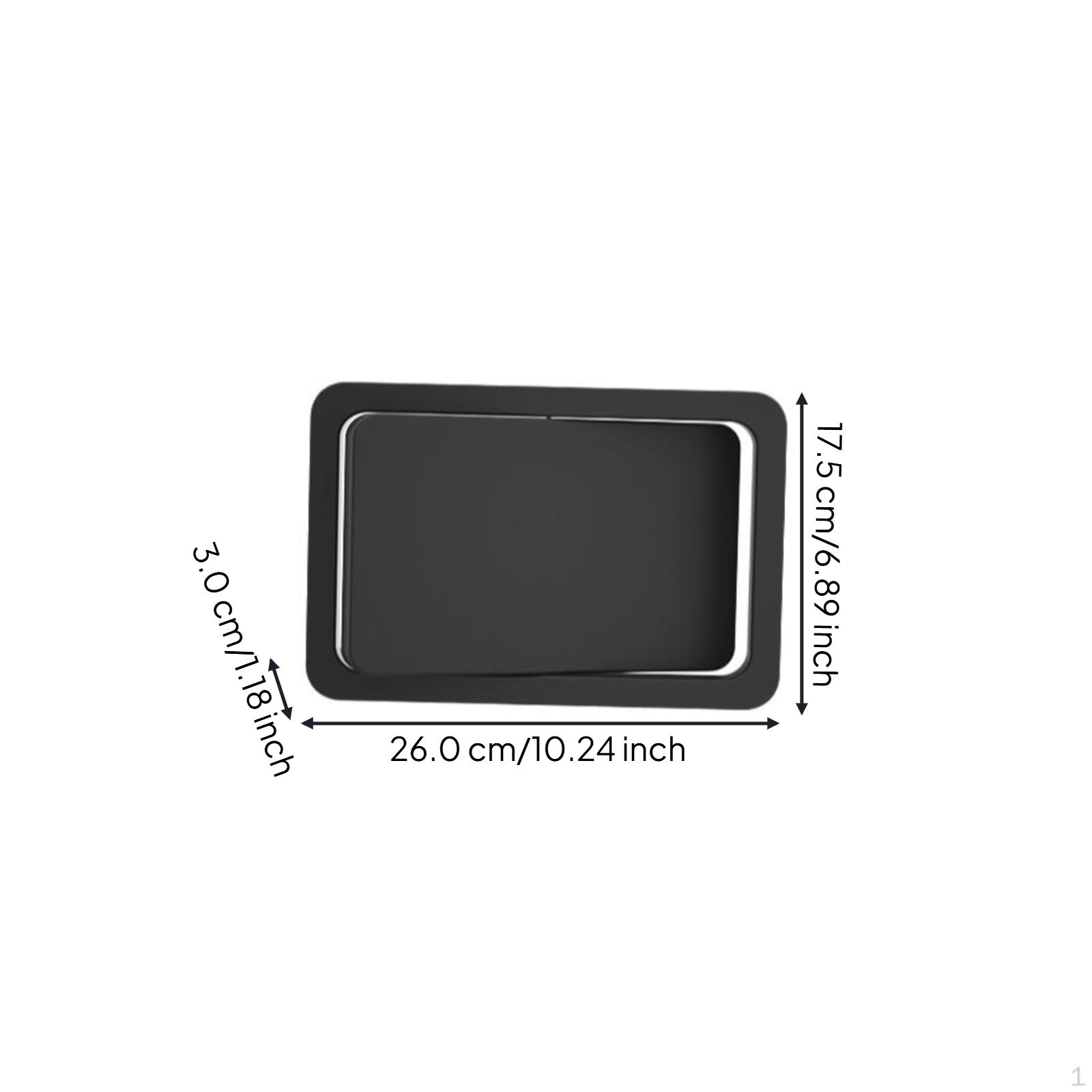 Stainless Steel Embedded Trash Can, Countertop