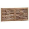 Maison Exclusive - Tête de lit Naturel Bois de teck massif