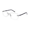 RSINC RimLess frame/eyeglass/Spectacle, Optical, Metal For Men And Women, ASN Silver Blue TJ46007 54-17-140 IB 9 R Silver Blue TJ46007