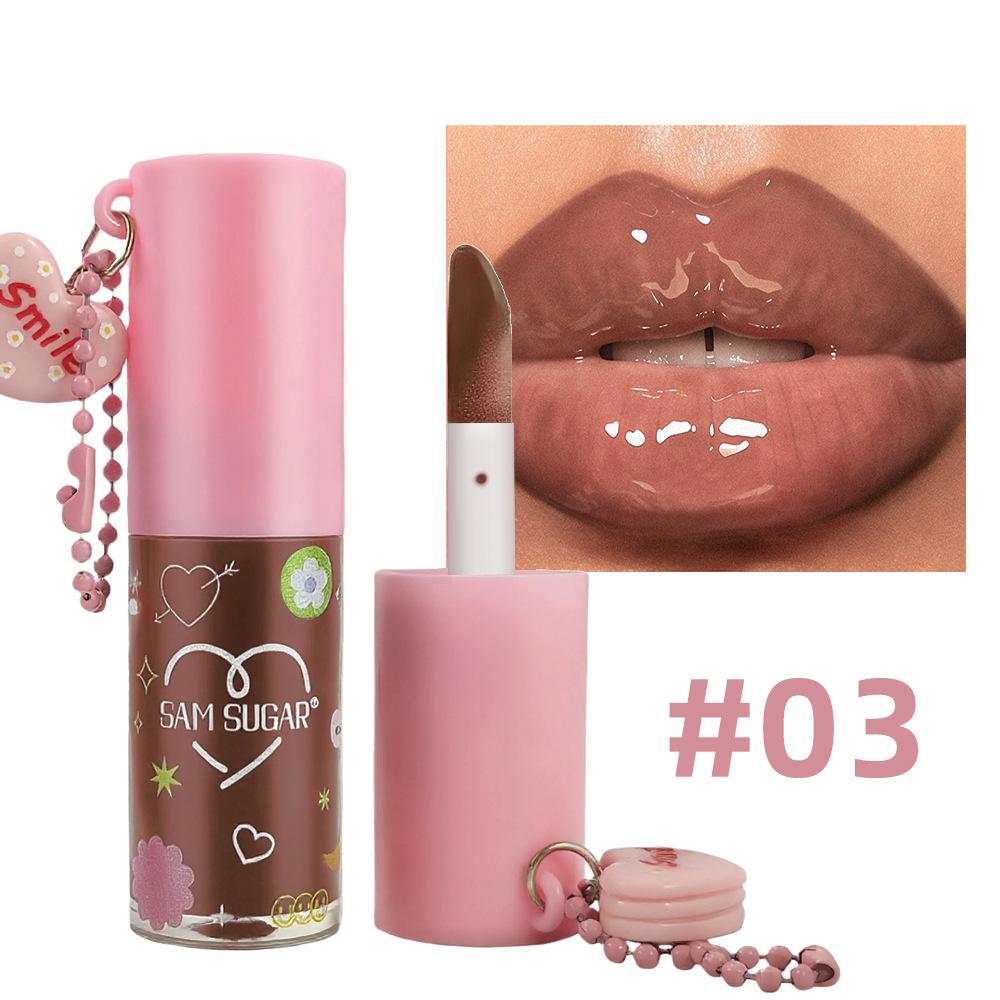 

Підвіска Love & Smile Теплий Водний Блиск для Губ Водостійкий Стійкий Не Розмазується Дзеркальний Зволожуючий Бальзам для Губ