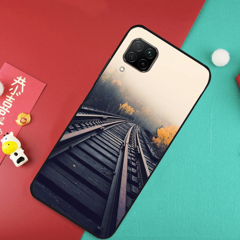 Train Rail Sunlight For Huawei Nova Y73 Y70 Y72 Y60 Y90 Y61 Y91 8i 7i 11i 12i 12s 9 10 SE P20 P30 P40 Lite Case