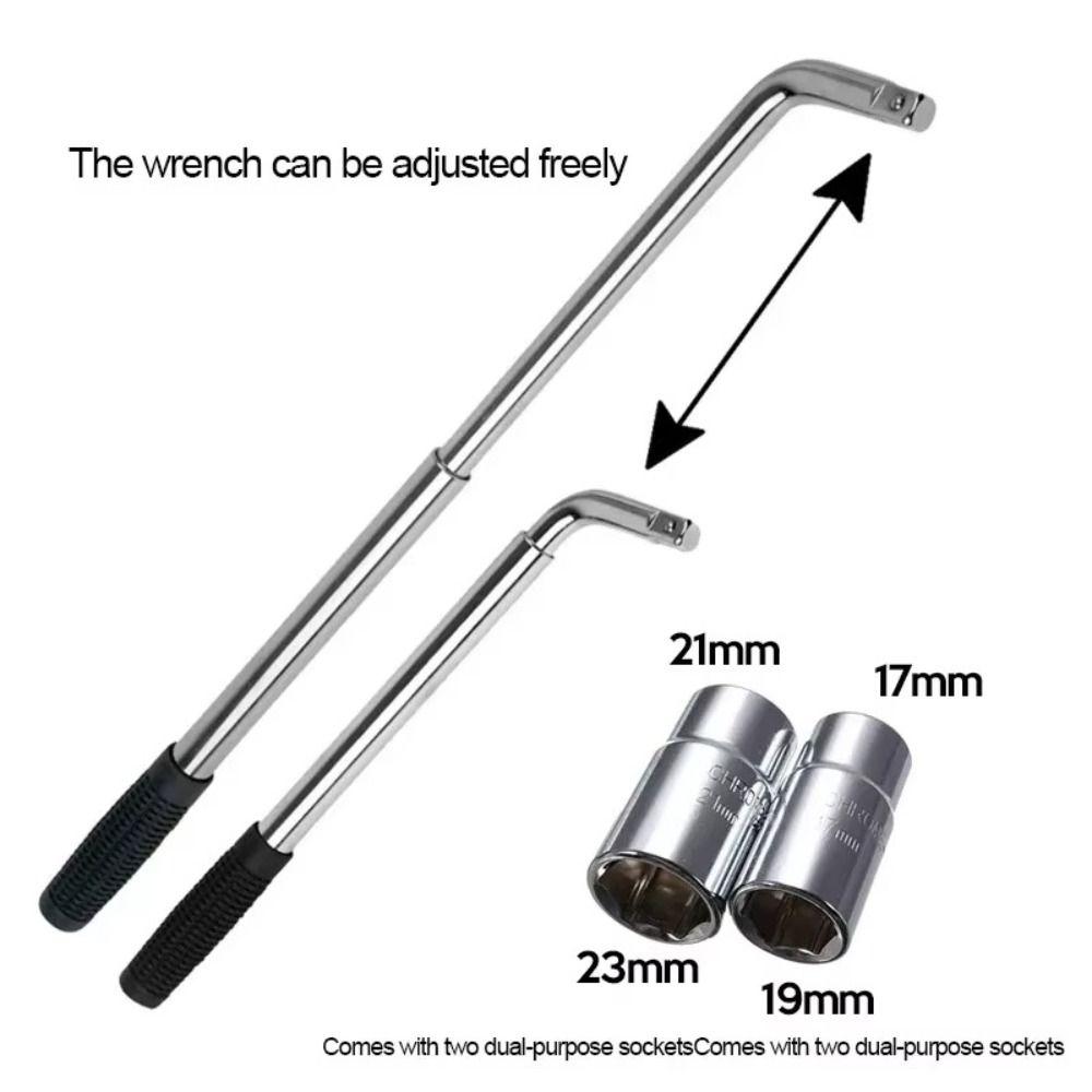 With Sockets Lug Wrench 17/19 Lug Wheel Wrench New Spanner