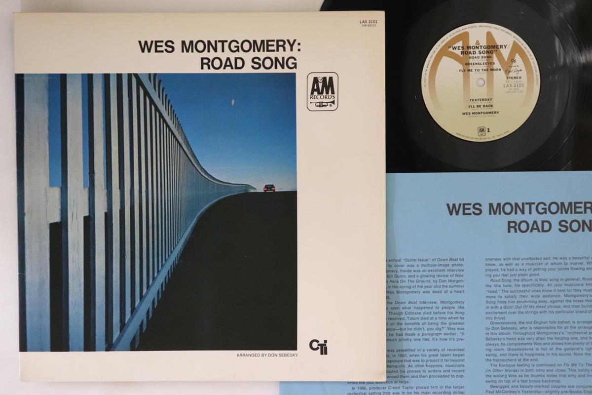 

LP Record WES MONTGOMERY - Road Song LAX3101 A&M 1977 Japan Jazz