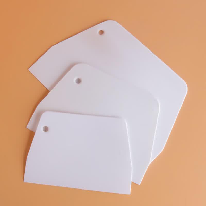 Food Grade Silicone Baking Scraper & Dough Cutter