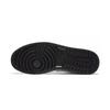 Jordan Air Jordan 1 Abrasion Resistant Abrasion Resistant Low top Vintage Basketball Shoes Unisex Black 553558-030(Team210-)