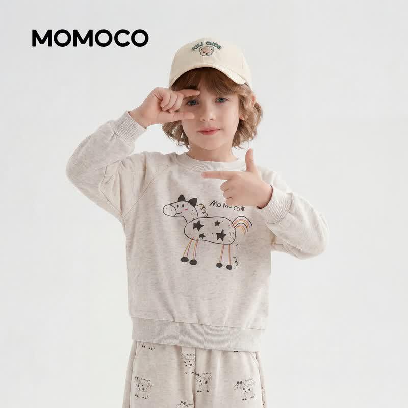 MOMOCO Boys' Fashion Two-Piece Set