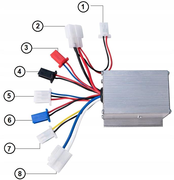 Sterownik Do Hulajnogi Elektrycznej Quada 24V 250W