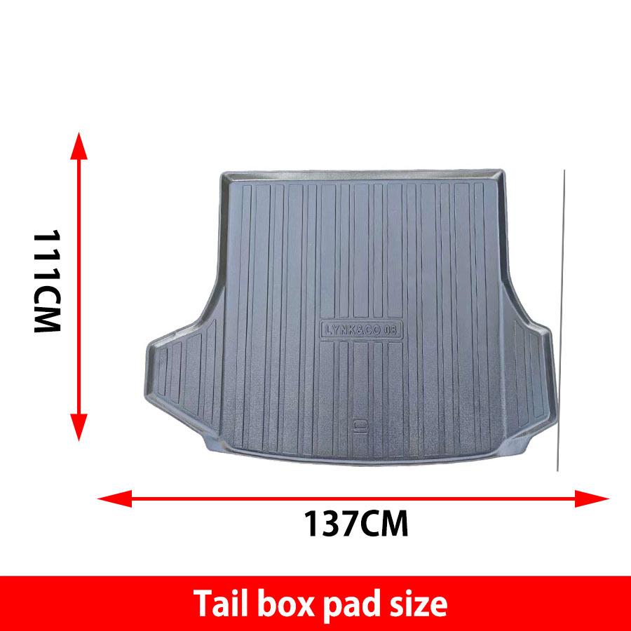 Durable Waterproof Trunk Mat for Lynk & Co 08 (2023-2026) - Eco-friendly TPE Interior Modification