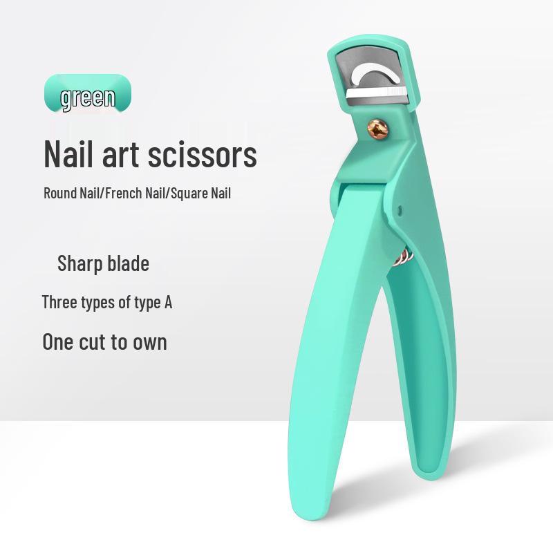 

Ножницы для обрезки U-образной формы для наращивания ногтей для французского УФ-геля, хрустальных ногтей