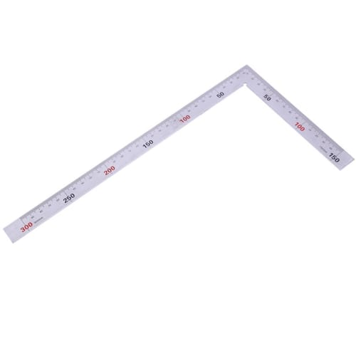 Town Wave Carpenter Ruler, Square Ruler, Finger Ruler, Right Angle Ruler, L-Shaped Ruler, Thick, Wide, Square Ruler, Square Ruler, Carpenter Ruler, 15
