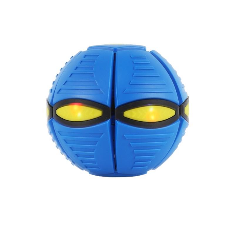 Magic Flying Saucer Ball: Foot-operated, Luminous, Deforming, Vent Ball for Parent-Child Outdoor Play and Stress Relief.