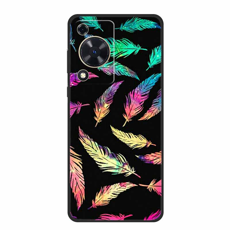 Coque For Huawei Nova Y72 Case Fashion Marble Black Silicone Soft Phone Cover Case For Huawei Nova Y72 Back Cover Case Y 72 Capa