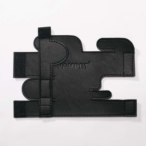 PAMPET Trumpet PU Leather Valve Guards (Large Type) | Instrument and Surface Finish Protection | Protects Against Hand Sweat, Oils, and Acids