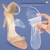 Women's Gel Arch Support Insole: High Heel Sweat-Absorbing Three-Quarter Velvet Pad