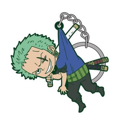 COSPA ONE PIECE Zoro Whole Cake Island Daumen Gummi Schlüsselanhänger Gummi Maskottchen Version