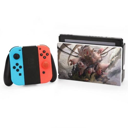 Made In Abyss Faputa Switch Dock Cover, Switch Base Protective Shell, Stylish, Slim, Lightweight Protective Case for Switch Dock, Console Storage, Eas