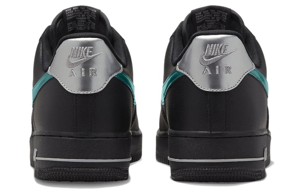 Nike Air Force 1 '07 Low Black Blue Lightning FD0654-001