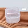 Nail Tools Storage Box Organizer Nail Tools Sterilizer Box Plastic Nail Drill Bit Disinfectant Container Manicure Tools