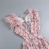 European-American Cross-Border Women's Floral Vacation Dress