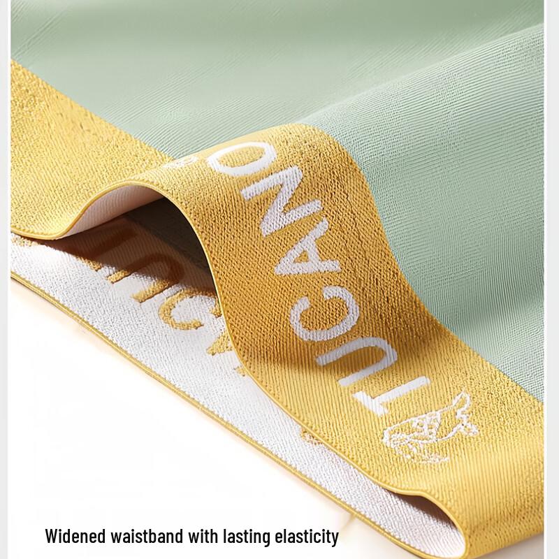 Woodpecker Men's Pure Cotton Boxer Briefs 4-Pack