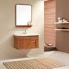 Bamboo Fiber Non-Slip Bath Mat Handcrafted Rectangular Water Resistant Floor Mat Bathroom Shower Thermal Insulation Mat