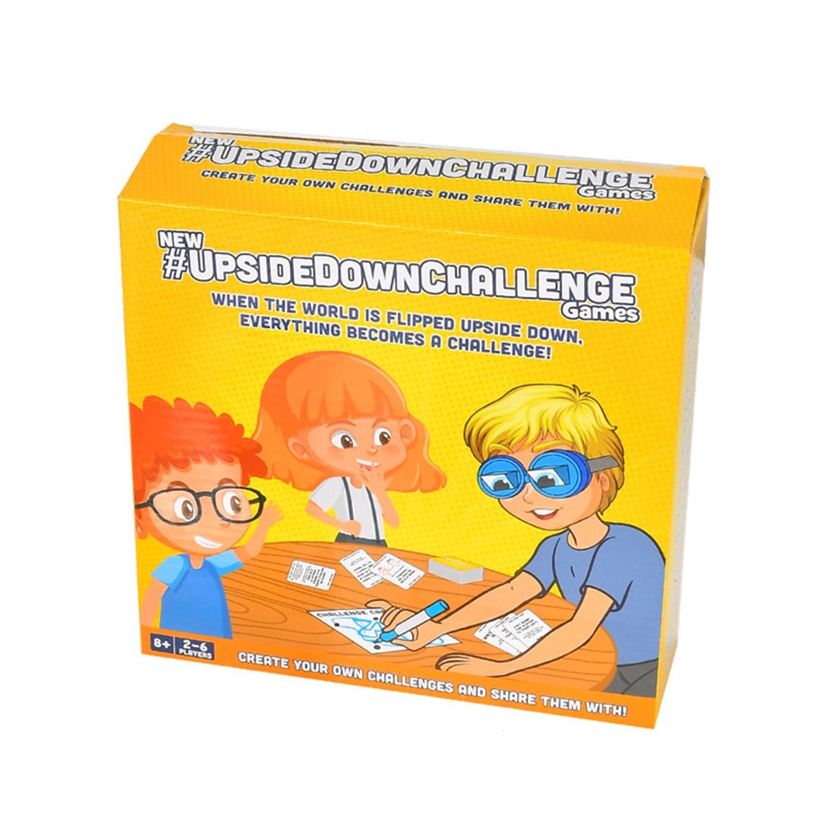 

Upside Down Goggles Challenge Family Game For Kids And Adults - Fun Kids Games For Boys & Girls 8-12 - Funny Game Night
