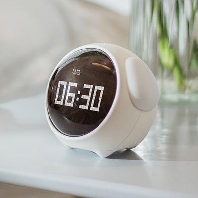 Ausdruckstabelle Wecker Nachtlicht Kreativer Niedlicher Elektronischer Wecker Schlummerfunktion Dekorationen für das Wohnzimmer