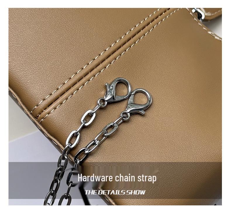 Knödel Damenhandtasche aus weichem Leder 2025: Neue Schlichte Mode, Große Kapazität, Kleine Größe