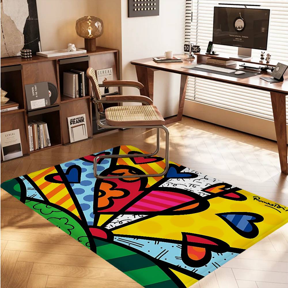 Tappetino per Pavimento Britto Stile Nordico Zerbino per Casa Tappetini per Bagno-WC Tappetino Decorativo per Camera da Letto Hotel