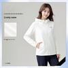 Li Ning Running Jacket Hooded Sports Windbreaker Women Outerwear Standard-White AFDV520-5