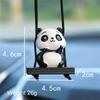 Panda Car Accessories Beautiful And Practical Creativity Home Decorations Panda Pendant Repeated Use Panda Household Products