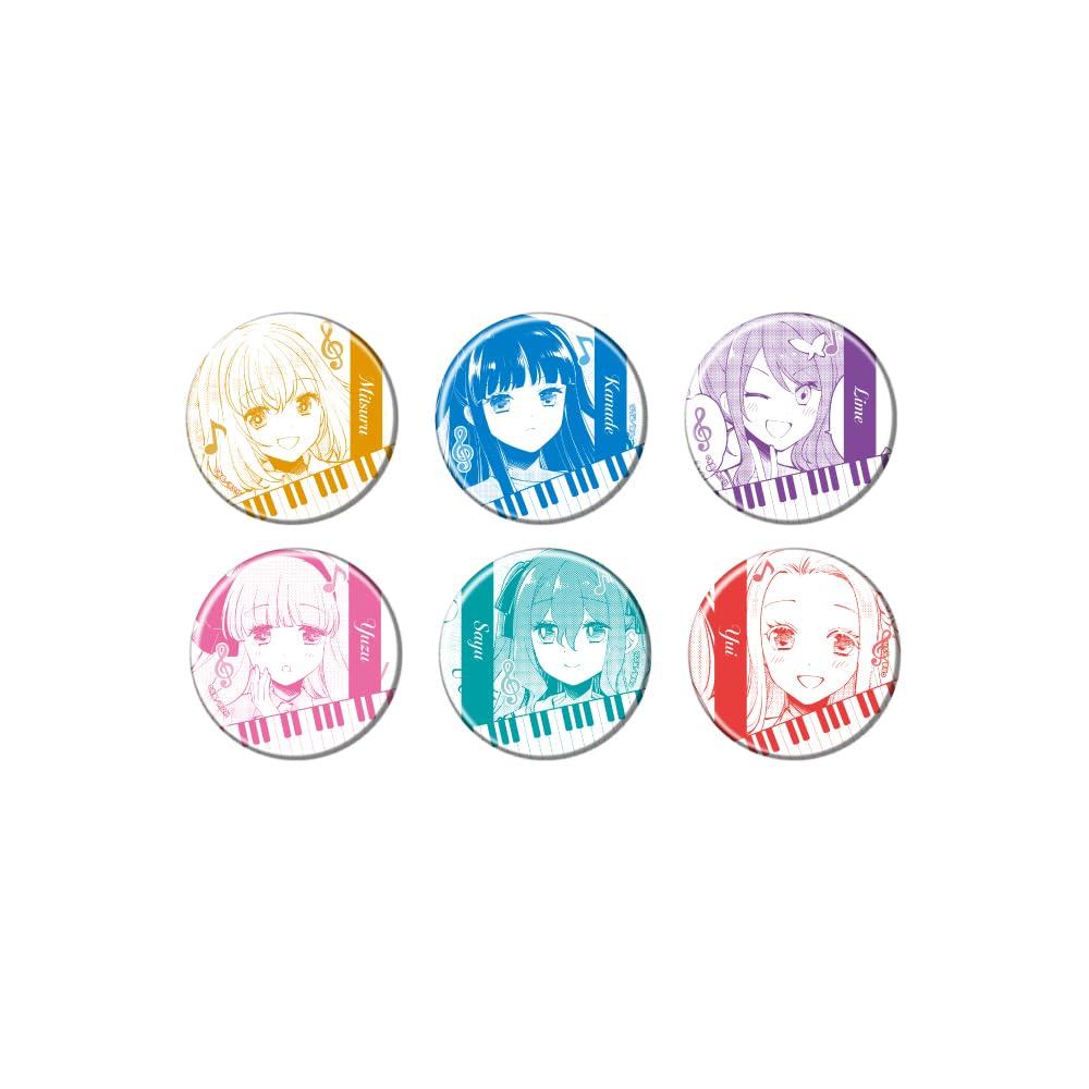 

Divide Eighty-Eight by 2 01 [Official Illustration] Can Badge Complete Set (Box of 6)