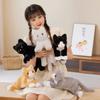 White/ Gray Plush Kitten Pillow Plush Plush Cat Doll Simulated Cat Plush Toy  Children