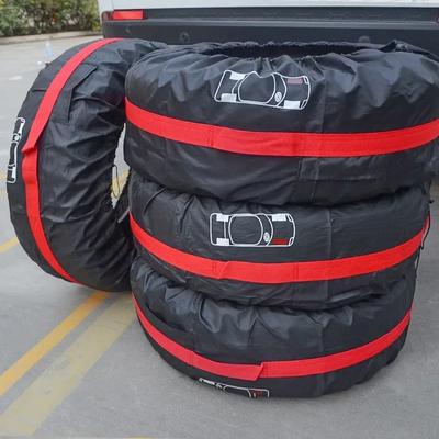 1 STUKS Universele Auto Reservewielhoezen Hoes Auto Wielen Banden Opbergtassen 210D Oxford Doek Stofdichte Beschermer Autostyling