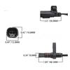 ABS Wheel Speed Sensor Anti-Lock Brake Sensor for Toyota Alphard Vellfire 2008-2015 Estima 2006-2016