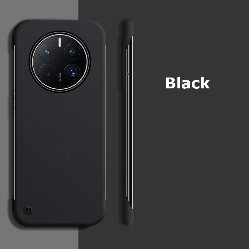 Ultradünne, rahmenlose, matte PC-Hülle mit Anti-Fingerabdruck-Schutz für Huawei Mate 50 50E 40 40E 30 30E Pro Plus, stoßfeste Rückseite