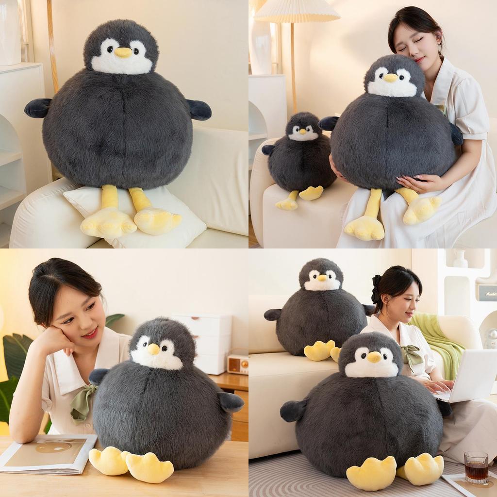Adorable Long Plush Penguin Stuffed Animal Toy Soft Doll For Baby Girls Gifts