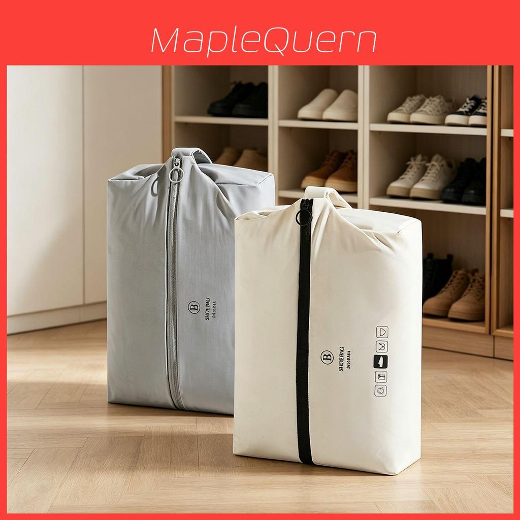 Travel Shoe Organizer Waterproof Sports Shoe Bag With Handle For Fitness And Gym Use