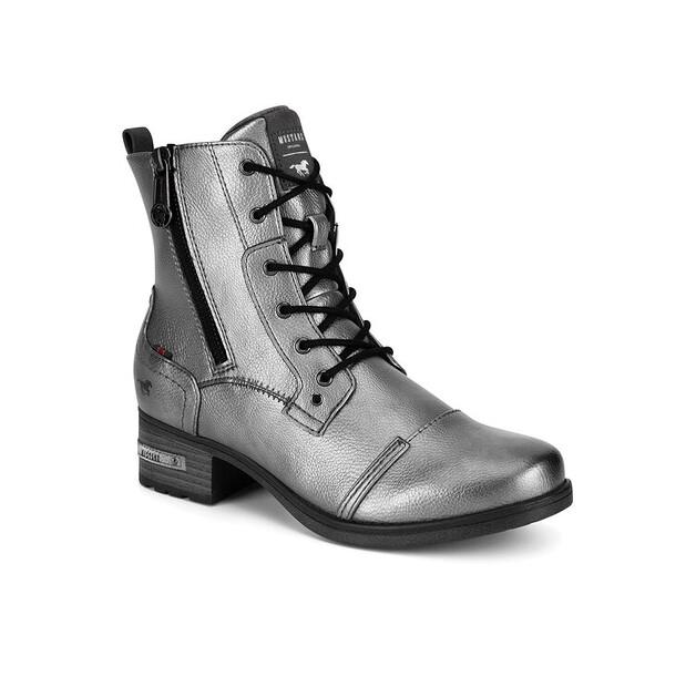 Mustang 1229-513 Ankle Boots, Silver