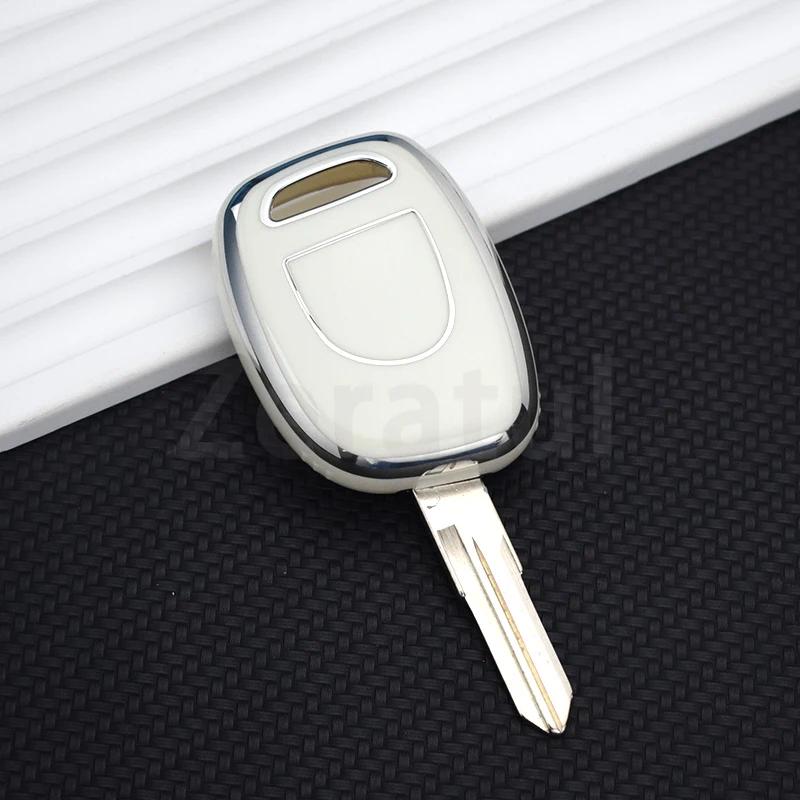 

Auto Shell Fob Tpu Car Key Case Cover Protector For Renault Twingo Clio Kangoo Master No Chip Uncut Ne73 Vac102 Blade Keyless
